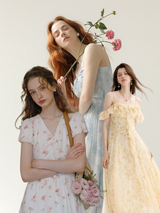 3 Soft Feminine Dresses for Summer Coffee Dates and Quiet Mornings