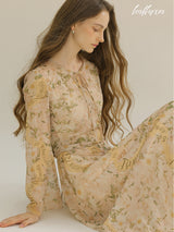 Amber Floral Long Dress