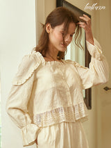 Cottage Lace Pajama Set