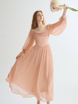 Soft Coral Grace Dress