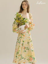 Citrus Grove Blossom Dress