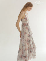 Ethereal Grace Bloom Maxi Dress