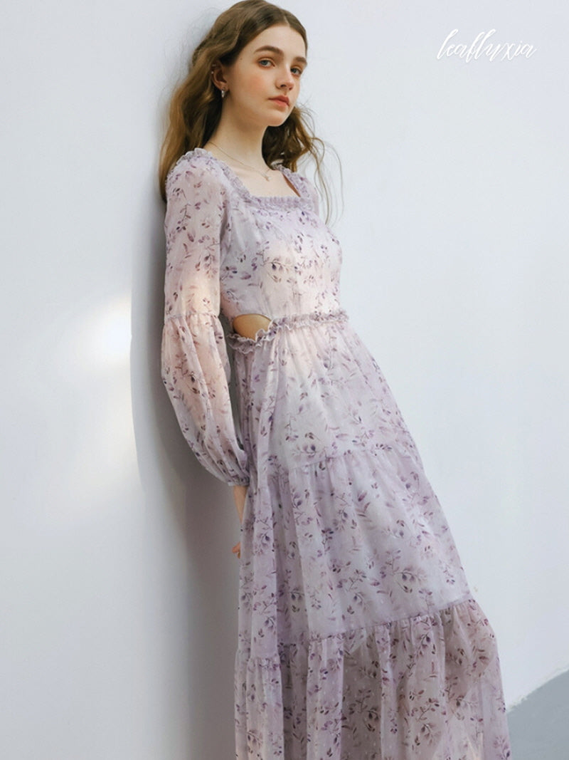 Pastel Lilac Bloom Dress