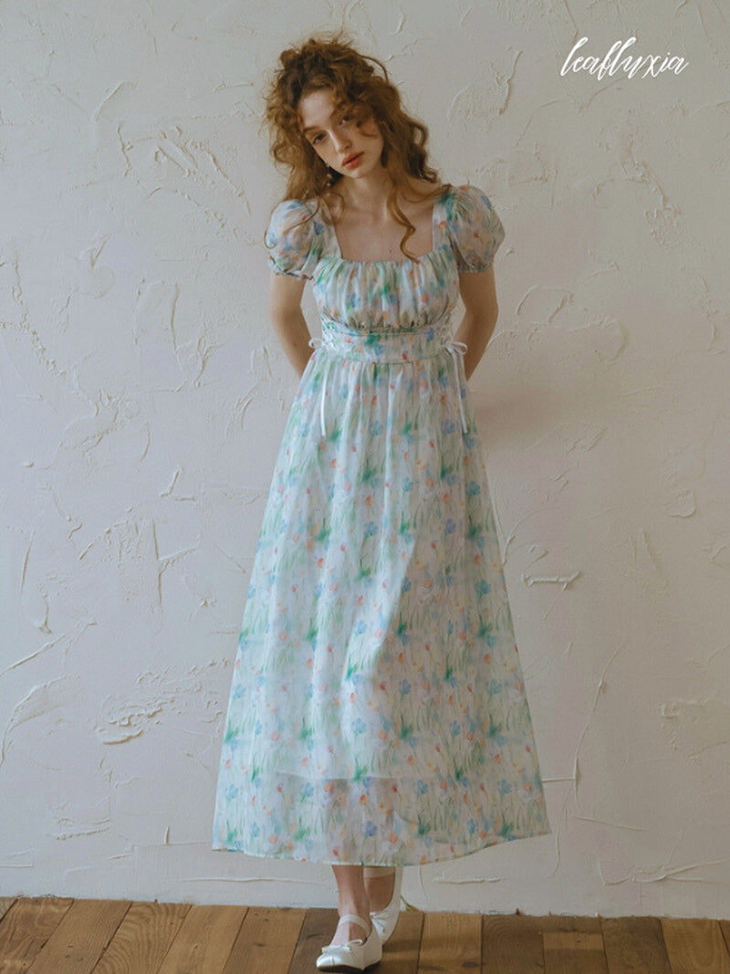 Soft Breeze Floral Dress