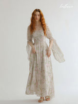 Ethereal Bloom Maxi Dress