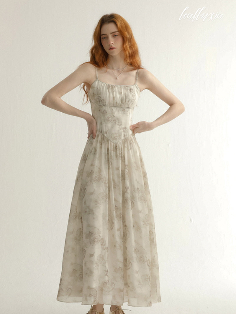 Pure Rose Veil Dress