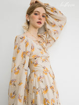 Rustic Floral Breeze Dress