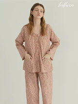 Rosy Bloom Nightwear Set