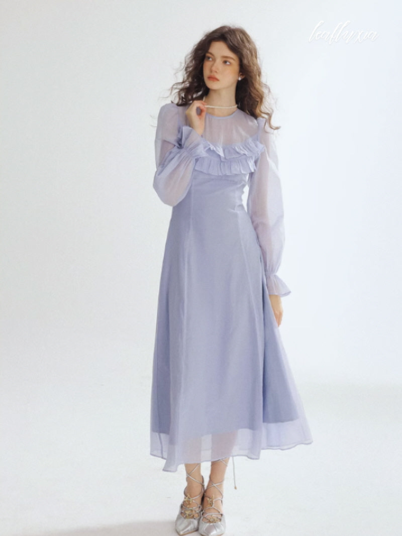 Celeste Chiffon Long Dress