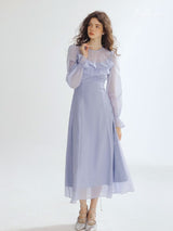 Celeste Chiffon Long Dress