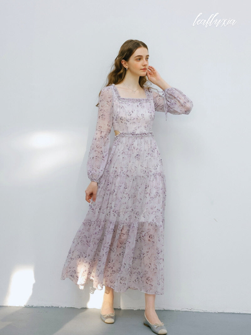 Pastel Lilac Bloom Dress