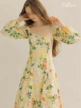 Citrus Grove Blossom Dress