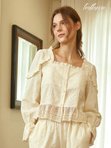 Cottage Lace Pajama Set