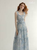 Blue Sky Blossom Dress