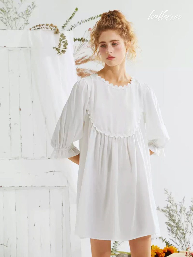 Dreamy Ruffle Home Dress