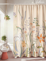 Bright Morning Blossom Shower Curtain