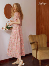 Vintage Rose Tea Dress