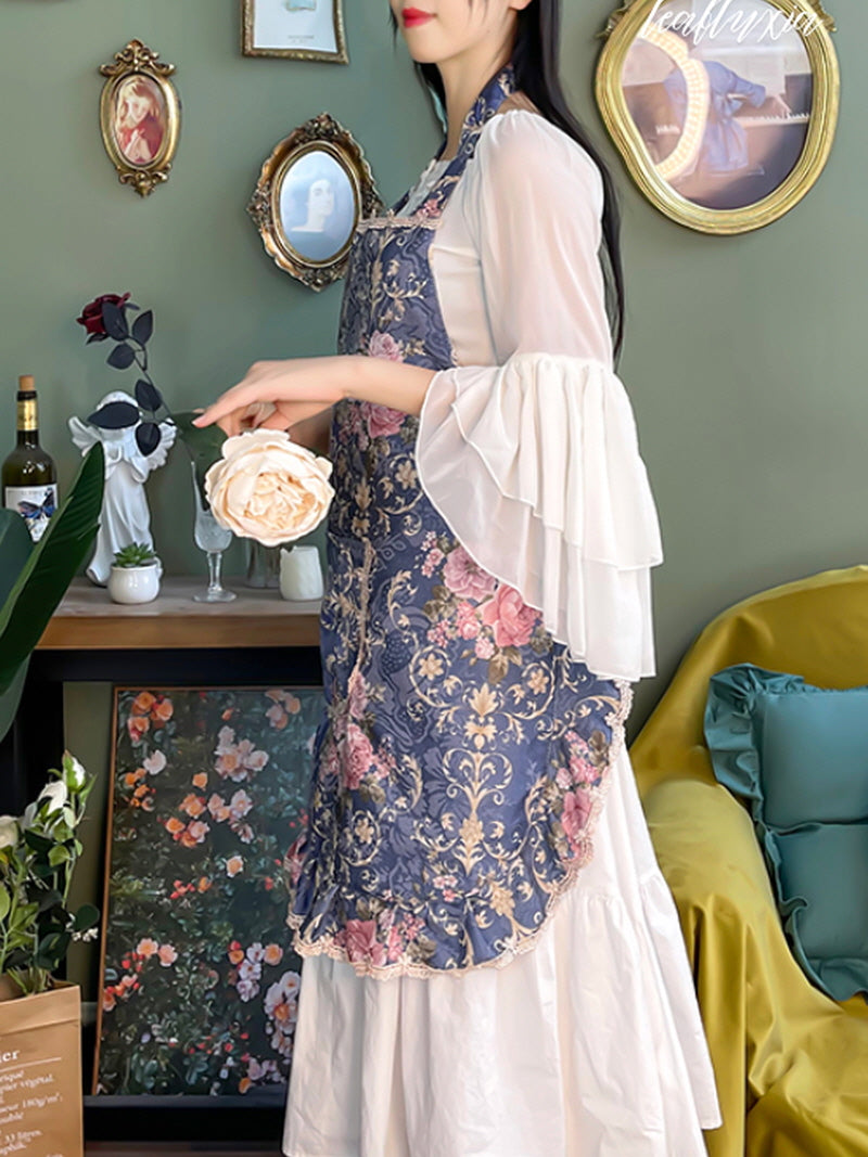 Victorian Bloom Apron