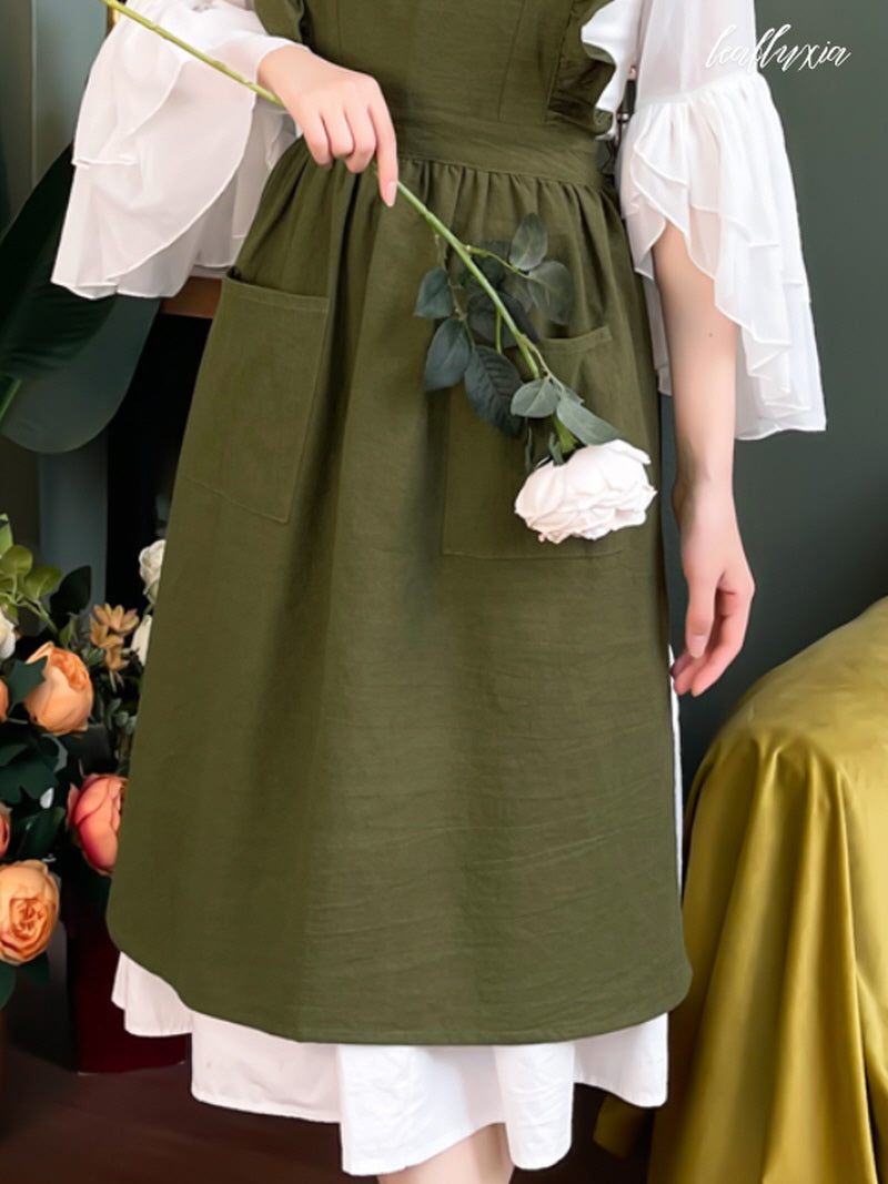 Classic Frill Charm Apron