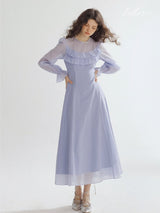 Celeste Chiffon Long Dress