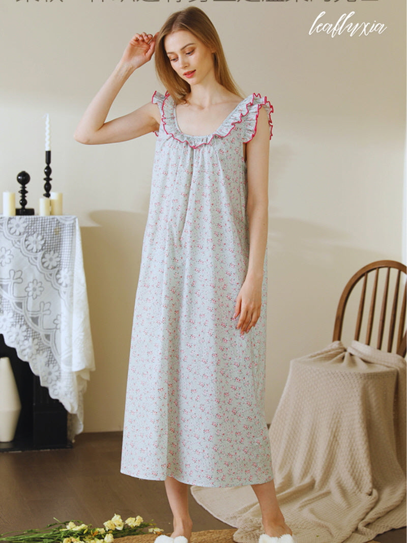 Soft Garden Home Dress