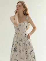 Spring Meadow Floral Dress