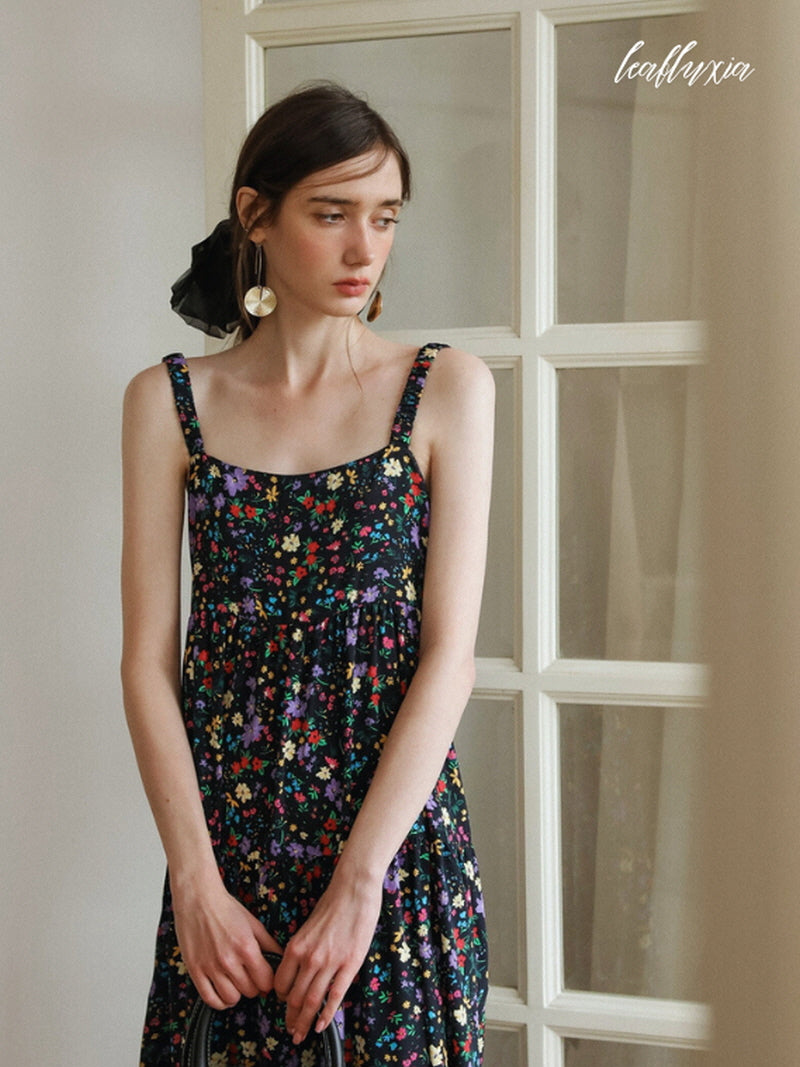 Ethereal Floral Lounge Dress