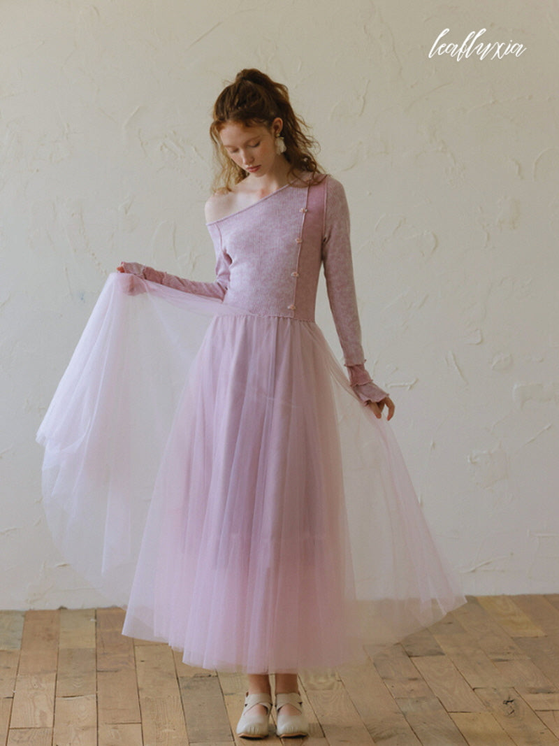 Blush Twilight Tulle Dress