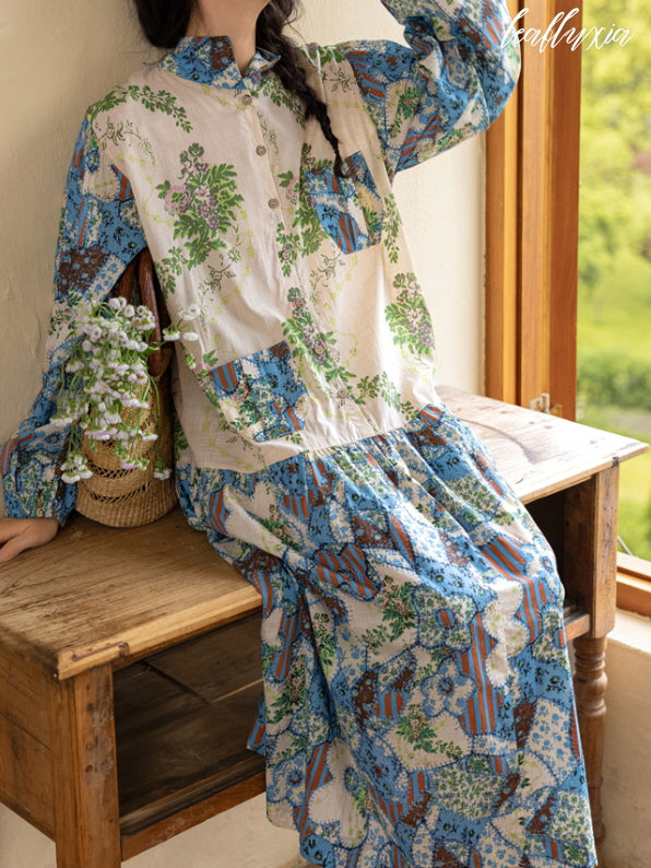 Rustic Floral Autumn Lounge Wear