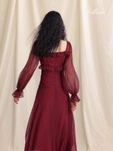 Ruby Elegance Dress