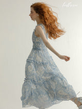 Blue Sky Blossom Dress