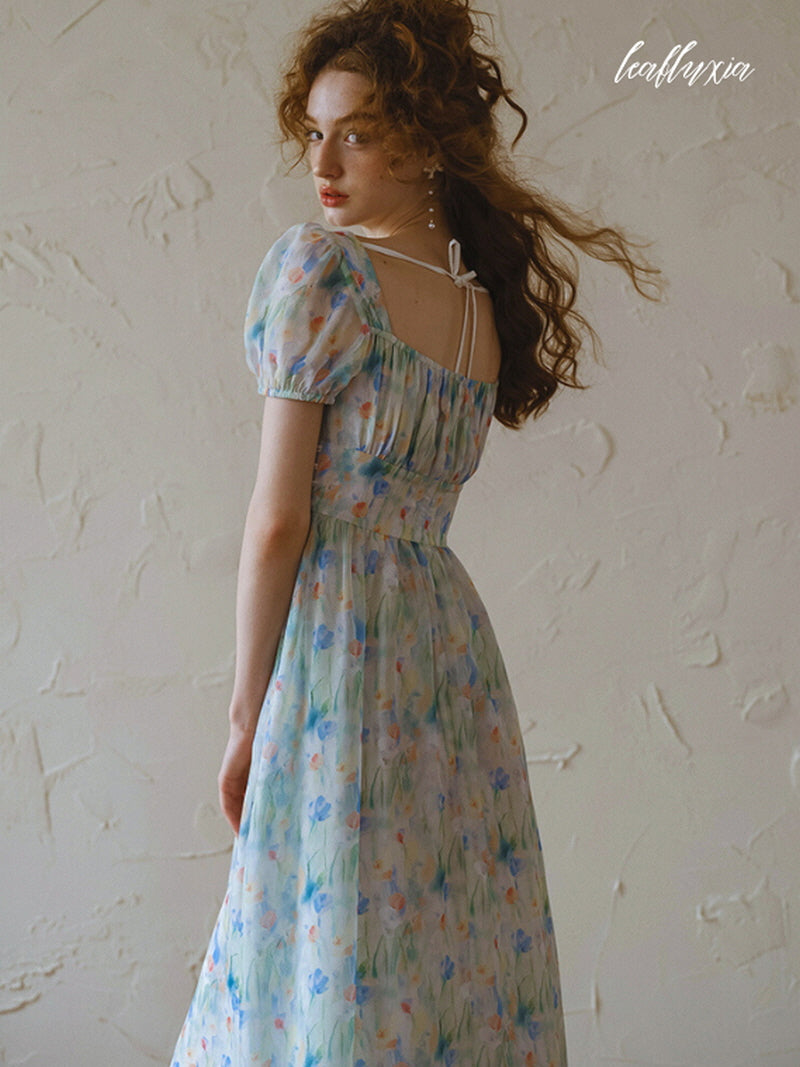 Soft Breeze Floral Dress