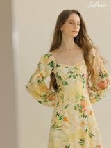 Citrus Grove Blossom Dress