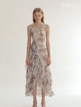 Ethereal Grace Bloom Maxi Dress