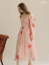 Rosy Bloom Dress