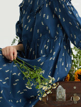 Moonlit Garden Pajama Dress