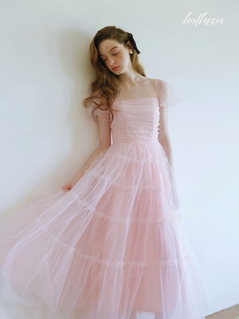 Pastel Bloom Princess Dress