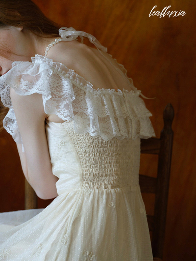 Vintage Lace Promenade Dress