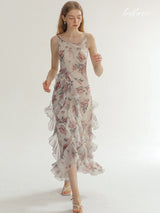 Ethereal Grace Bloom Maxi Dress