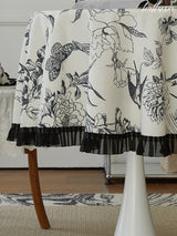 Monochrome Elegance Tablecloth