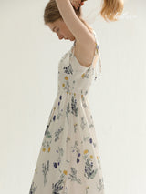 Spring Meadow Floral Dress