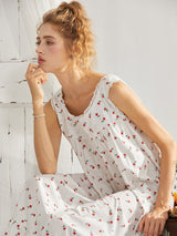 Cherry Blossom Sleeveless Pajama