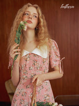 Vintage Rose Tea Dress