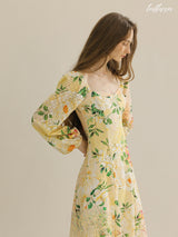 Citrus Grove Blossom Dress