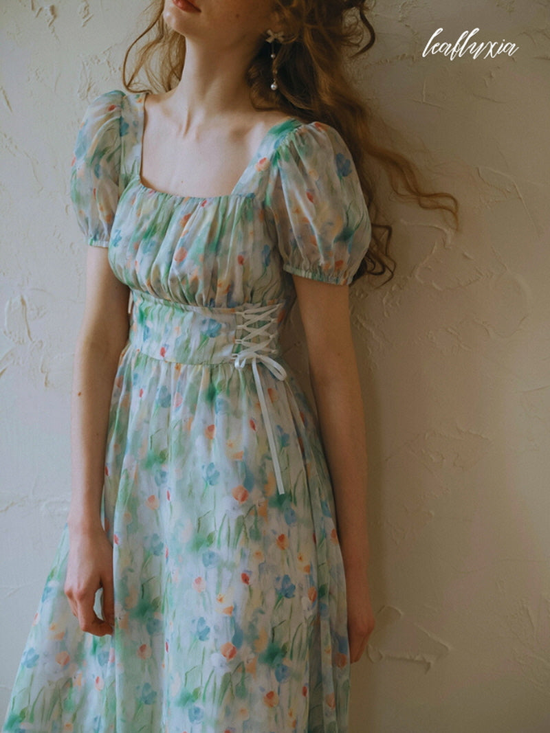 Soft Breeze Floral Dress