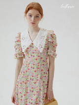 Vintage Garden Collar Dress