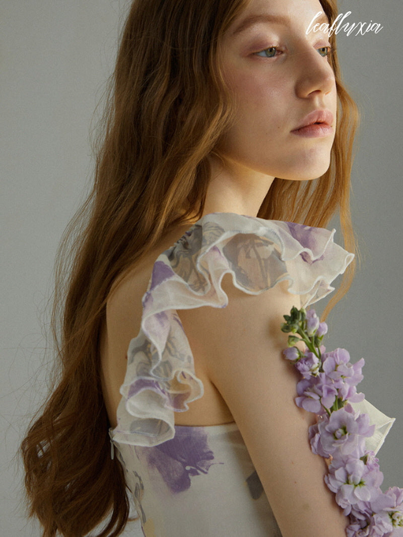 Lilac Meadow Blooms Dress