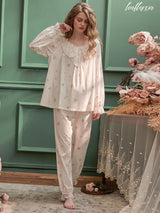 Lovely Frill Pajama Set