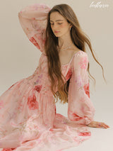 Rosy Bloom Dress