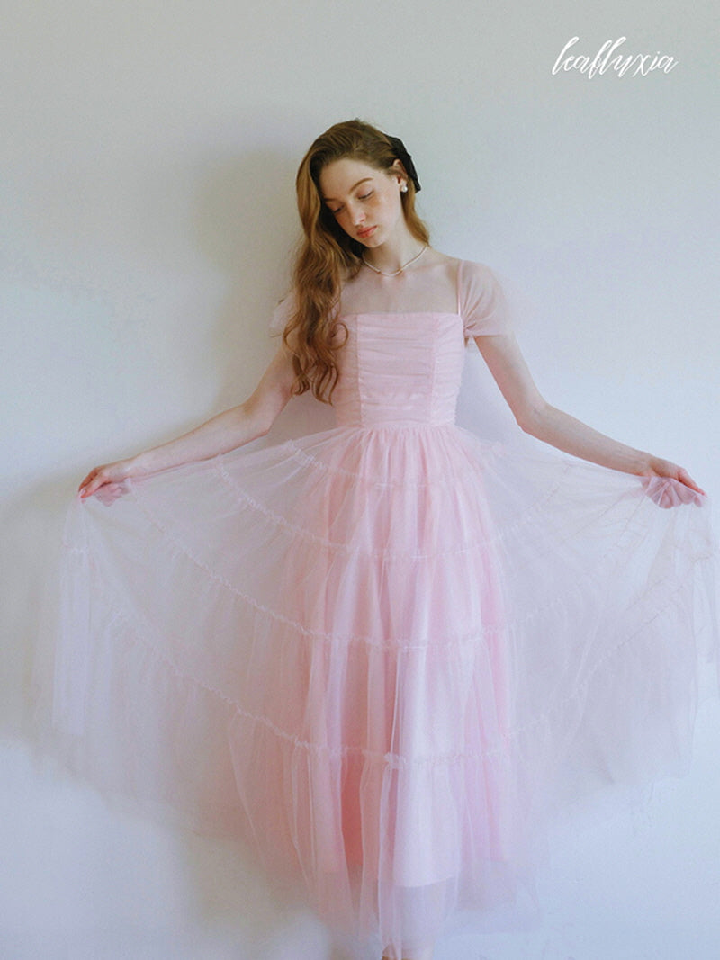 Pastel Bloom Princess Dress